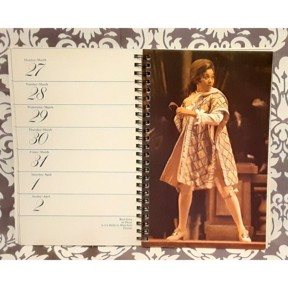 Metropolitan Opera Guild Engagement Calendar 1972 - Picture 2 of 7